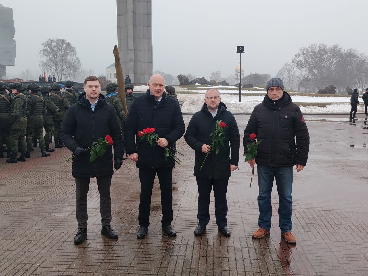 Митинг в мемориальном комплексе "Брестская крепость-герой"